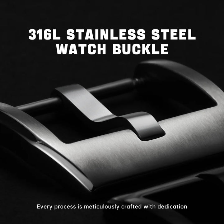 Maikes Rose Gold 316L Stainless Steel Watch Buckle – 18/20/22mm, Clasp for IWC, Omega & Rolex