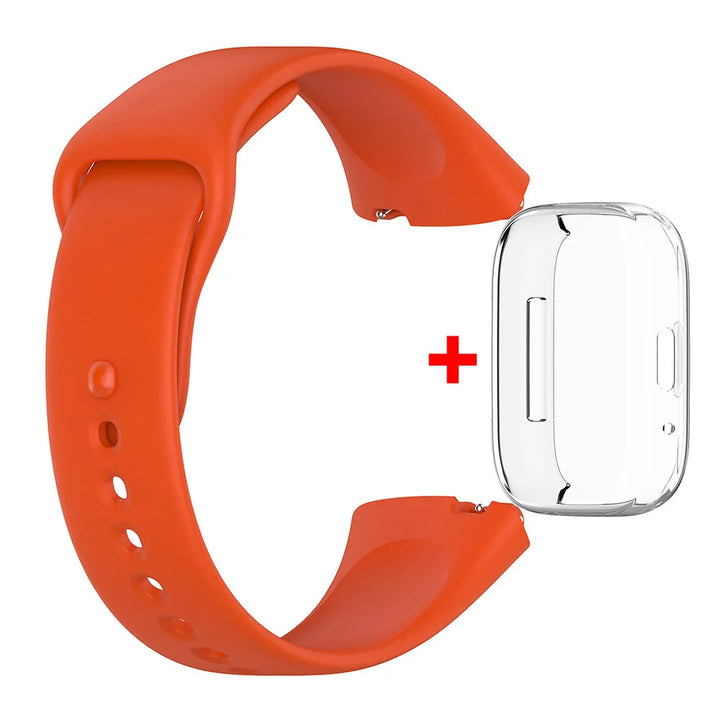 Redmi Watch 3 Active/Lite Silicone Strap + TPU Case