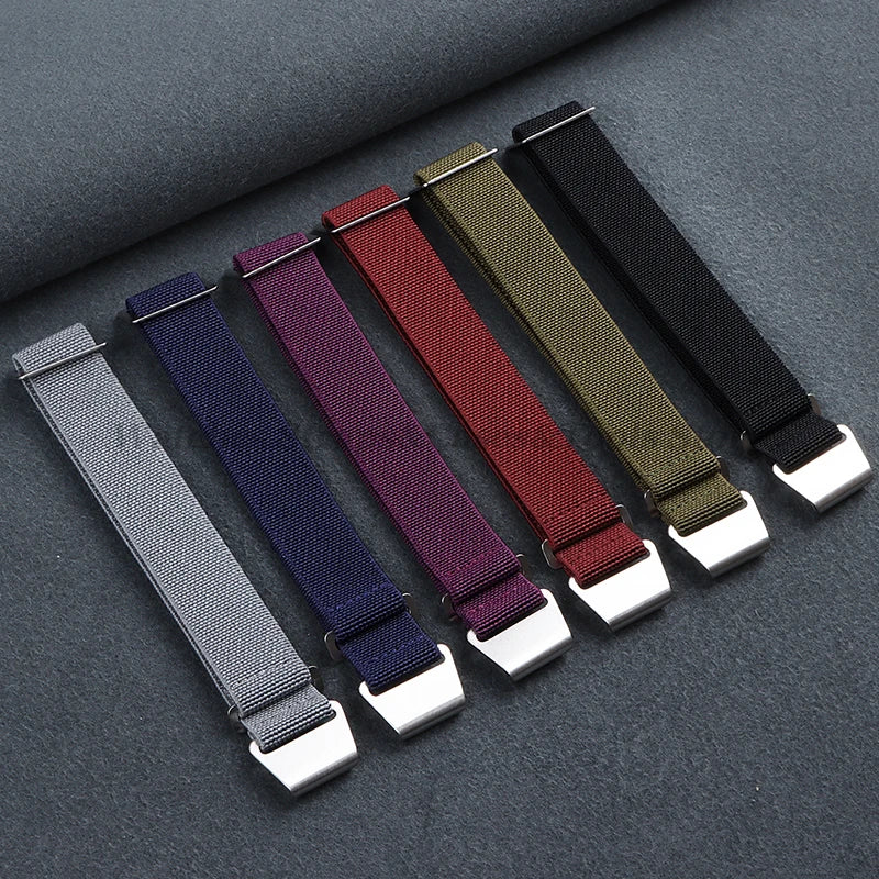 Elastic Nylon Watch Strap 18/20/22mm (Sport Band)