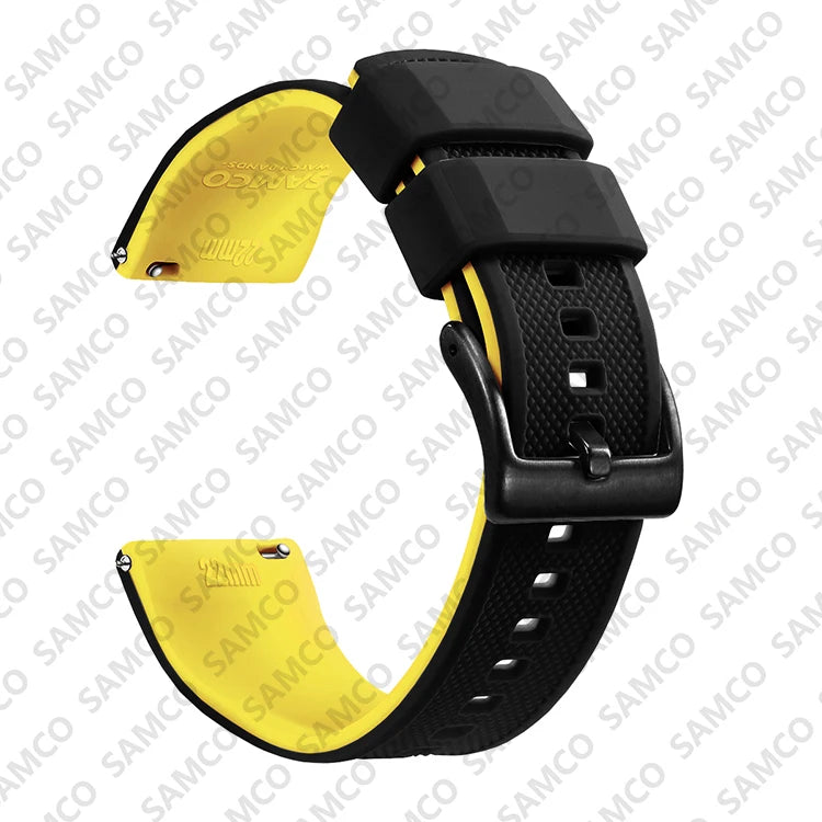 Premium Silicone Quick-Release Watch Band 18/20/22mm