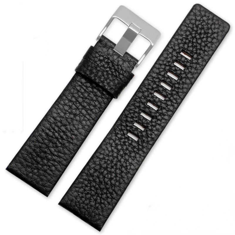 Genuine Leather Watch Strap for Diesel (22–30mm)