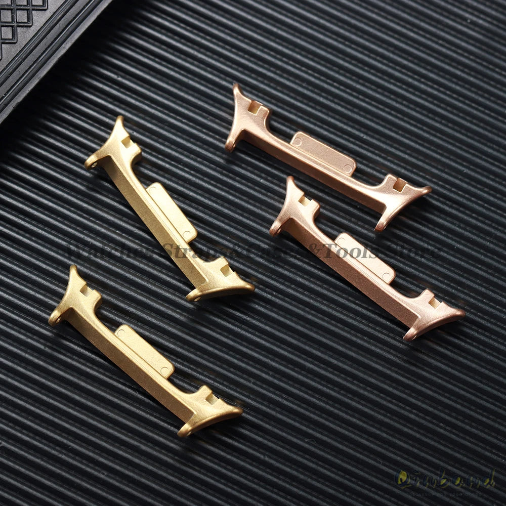 1 Pair Stainless Steel Connectors – Galaxy Watch 8, 20/22mm