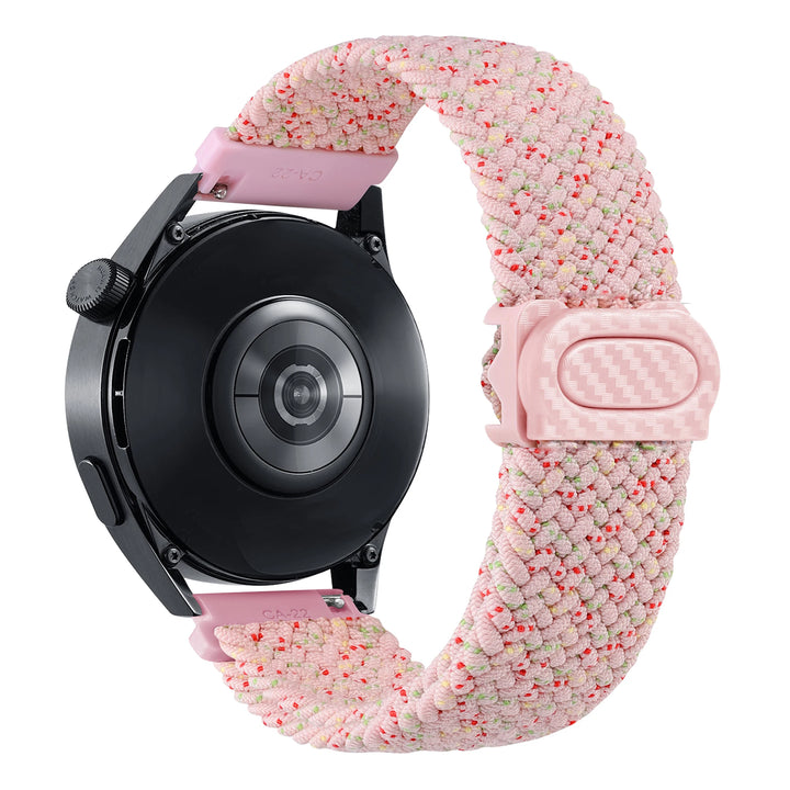 Nylon Braided Loop Watch Strap 20-22mm for Samsung Galaxy Watch & Huawei GT Series