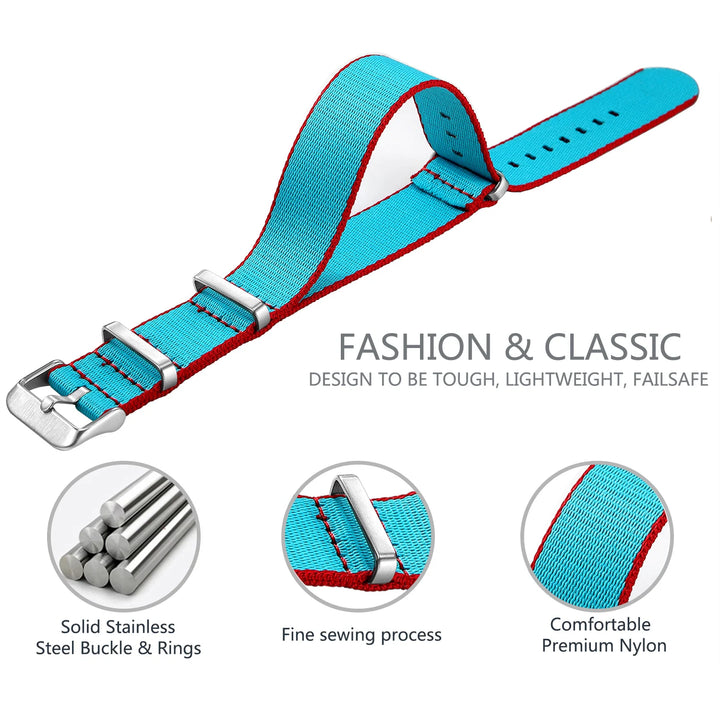 Military Watch Strap 20–22mm
