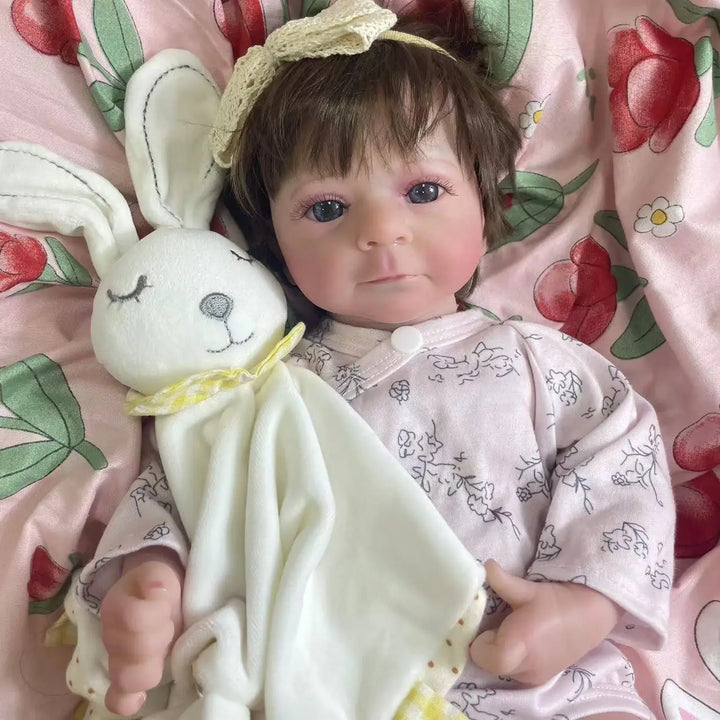 17″ Felicia Realistic Vinyl Reborn Baby Doll – Full Body, Lifelike Newborn