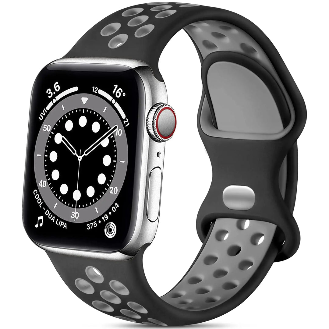Silicone Apple Watch Band – Multi‑Size (38–49mm)