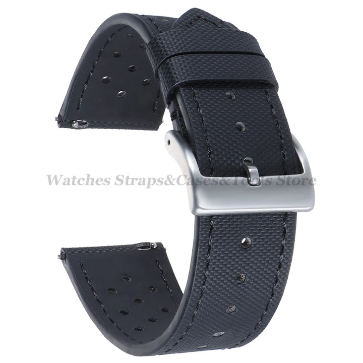Sailcloth Nylon Watch Strap – 18-22mm