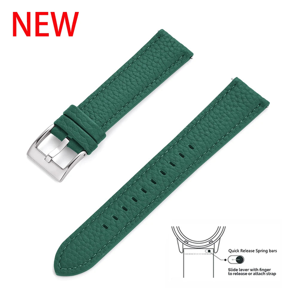 High Quality 20mm 22mm Waterproof Sailcloth Watch Strap Two-Sided Nylon Leather Watchband Quick Release Band Sport Belt For Men