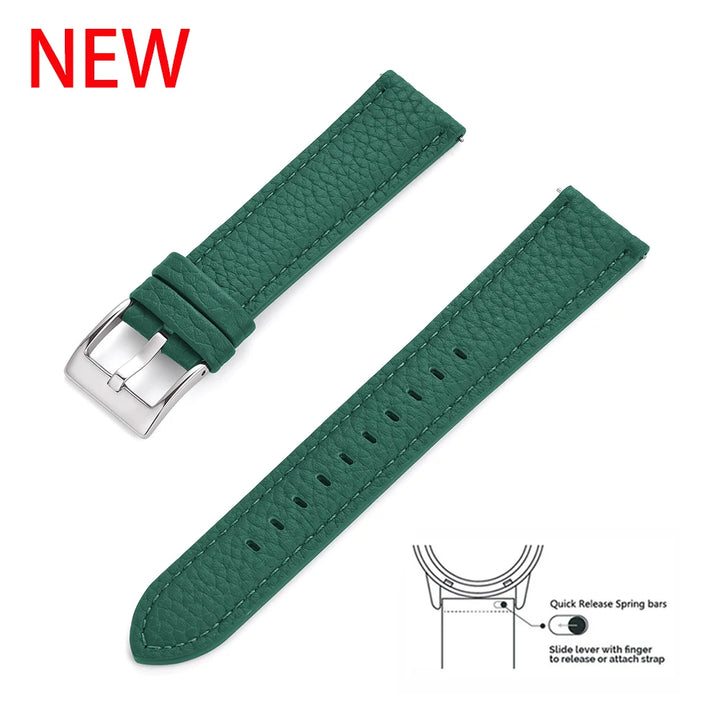 High Quality 20mm 22mm Waterproof Sailcloth Watch Strap Two-Sided Nylon Leather Watchband Quick Release Band Sport Belt For Men