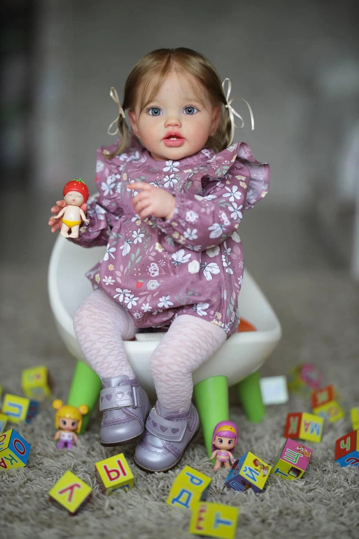 24″ Lottie Princess Reborn Baby Doll – Realistic Soft Touch Newborn