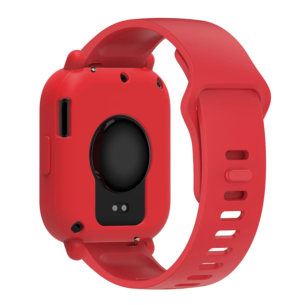 Silicone Strap with Protective Case for Redmi Watch 5 Active