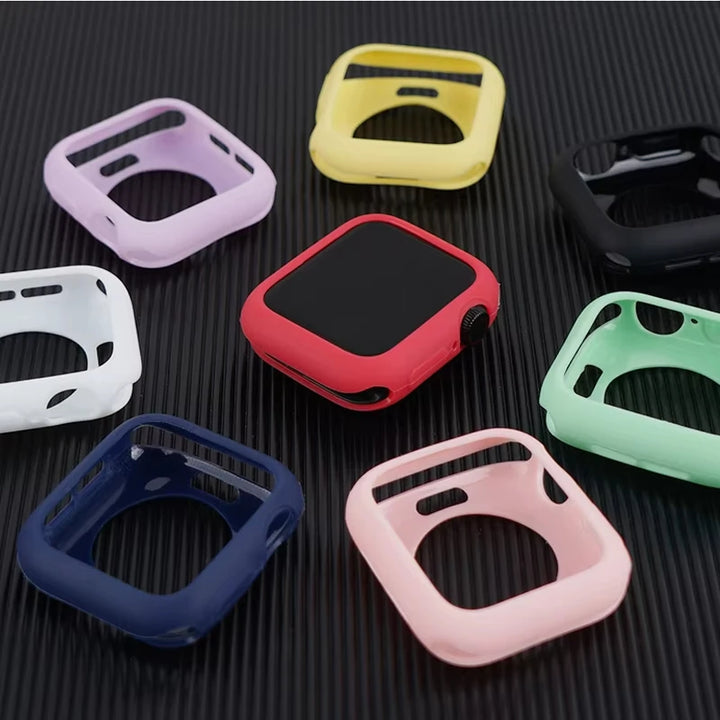 Case for Apple Watch 10 11 46mm 42mm Accessories Shockproof Protective Soft Silicone Bumper Shell Cover iwatch Series protector