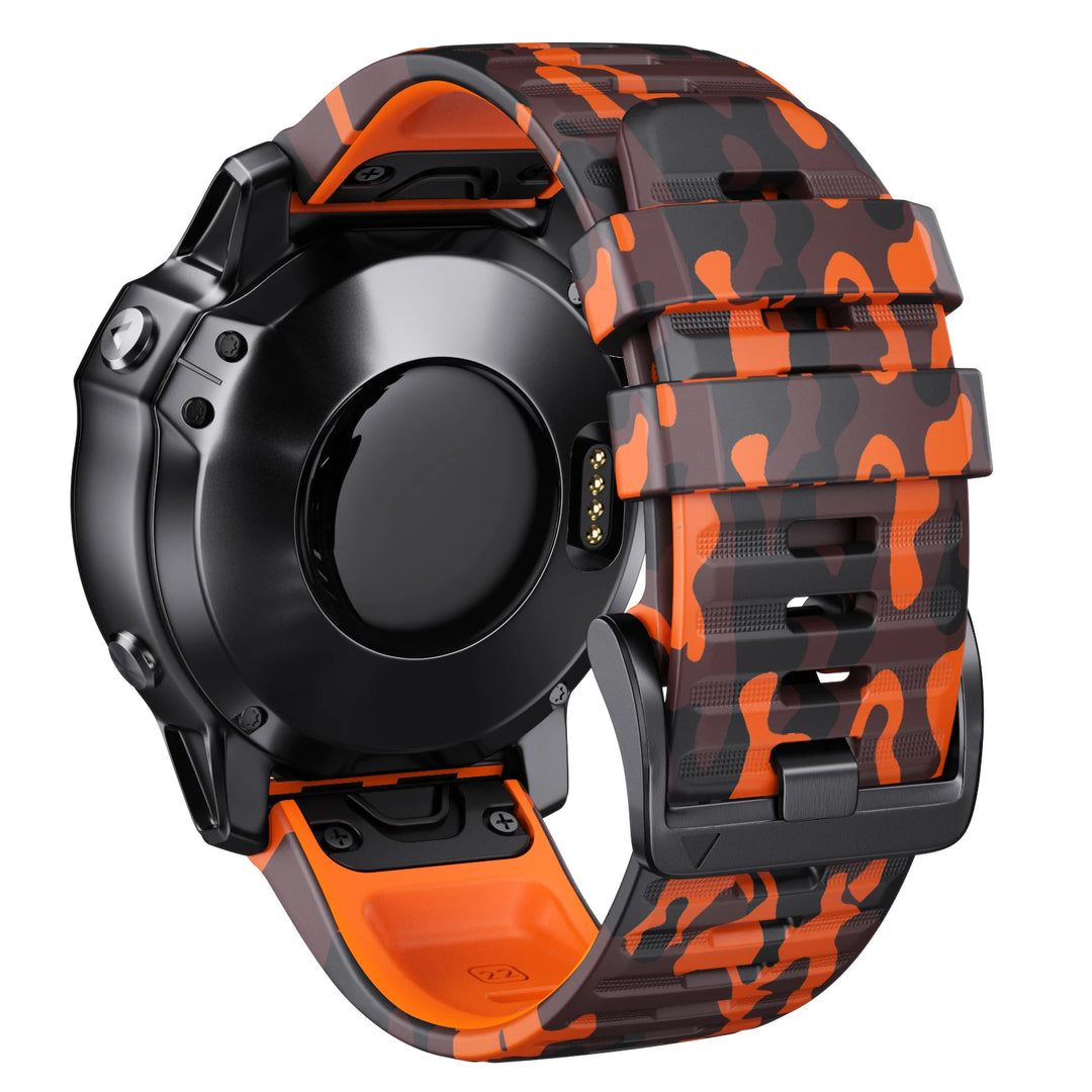 EasyFit Silicone Watch Strap 22/26mm Quick Release for Garmin Fenix & Epix Pro Gen2