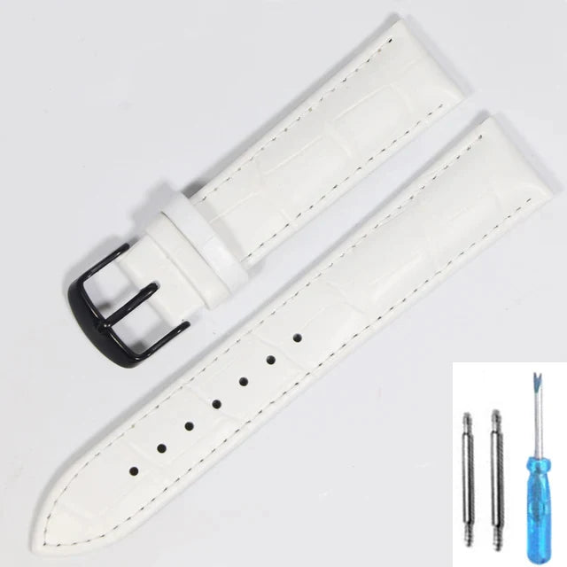 Watch Band Genuine Leather straps Watchbands 12mm 18mm 20mm 22mm watch accessories superior quality watch strap