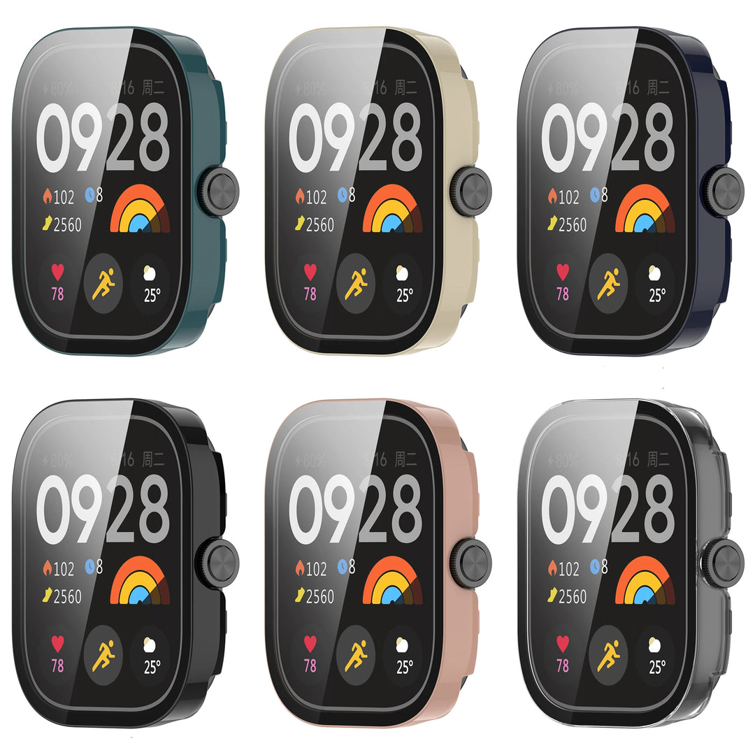 PC+Tempered Glass Full Protective Case for Redmi Watch 5