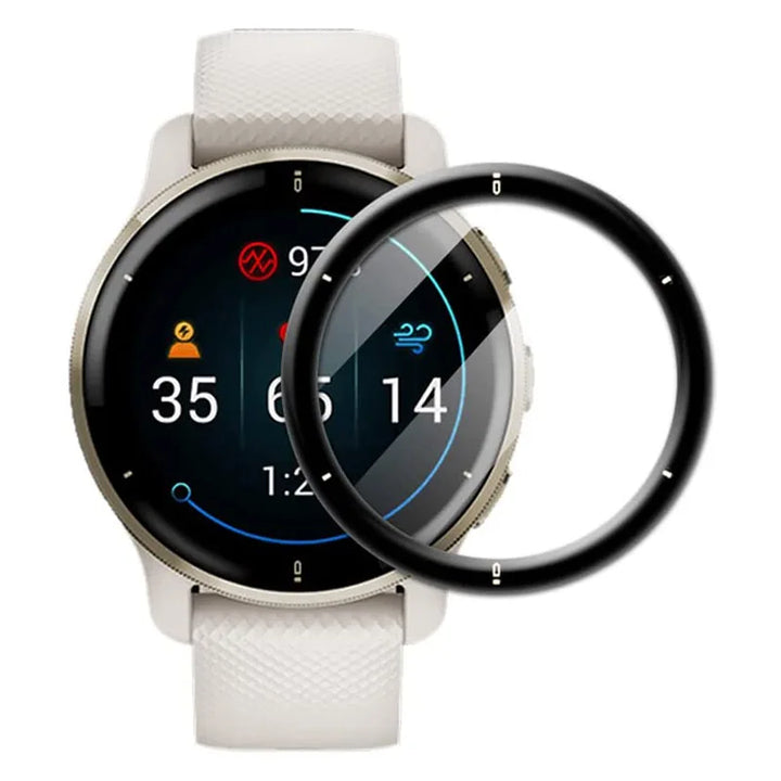 3D Curved Edge Full Screen Protector for Garmin Venu 2 Plus
