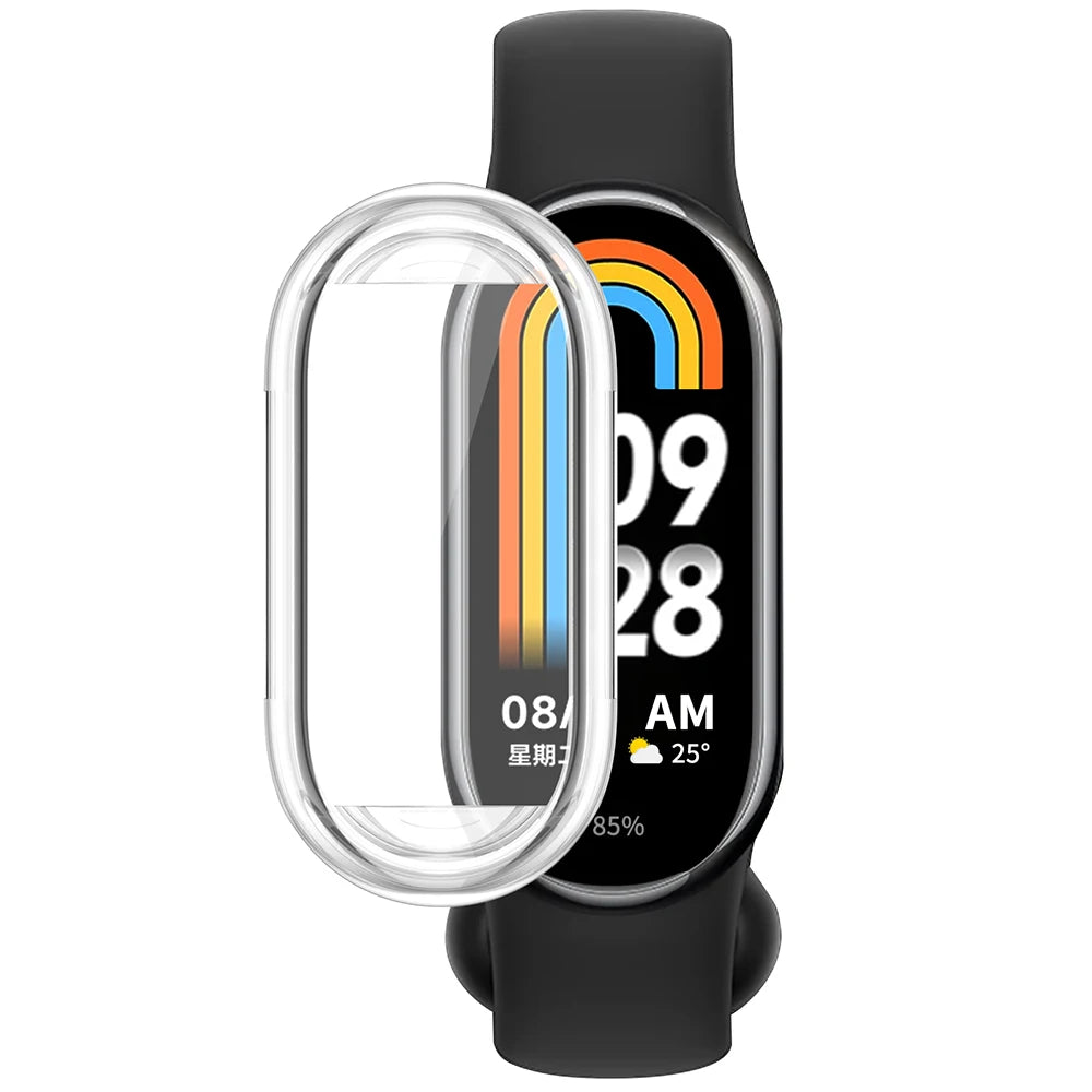 Xiaomi Mi Band 8/9/10 TPU Full Screen Protective Case