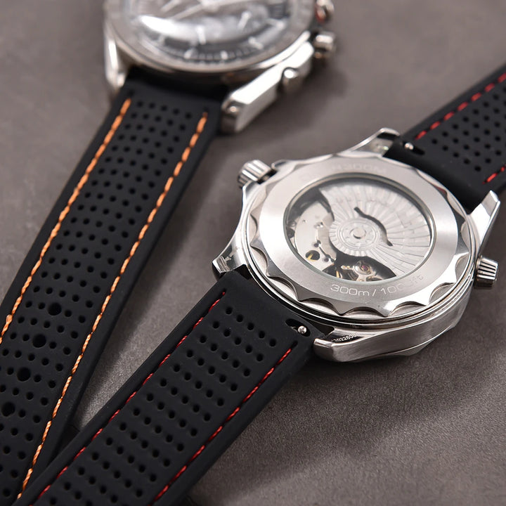 NATOBELT Soft Porous Rubber Watch Strap – Quick Release (18-22mm)