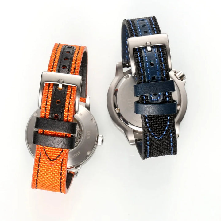 HEMSUT Ballistic Nylon Quick-Release Watch Strap (18-22mm)