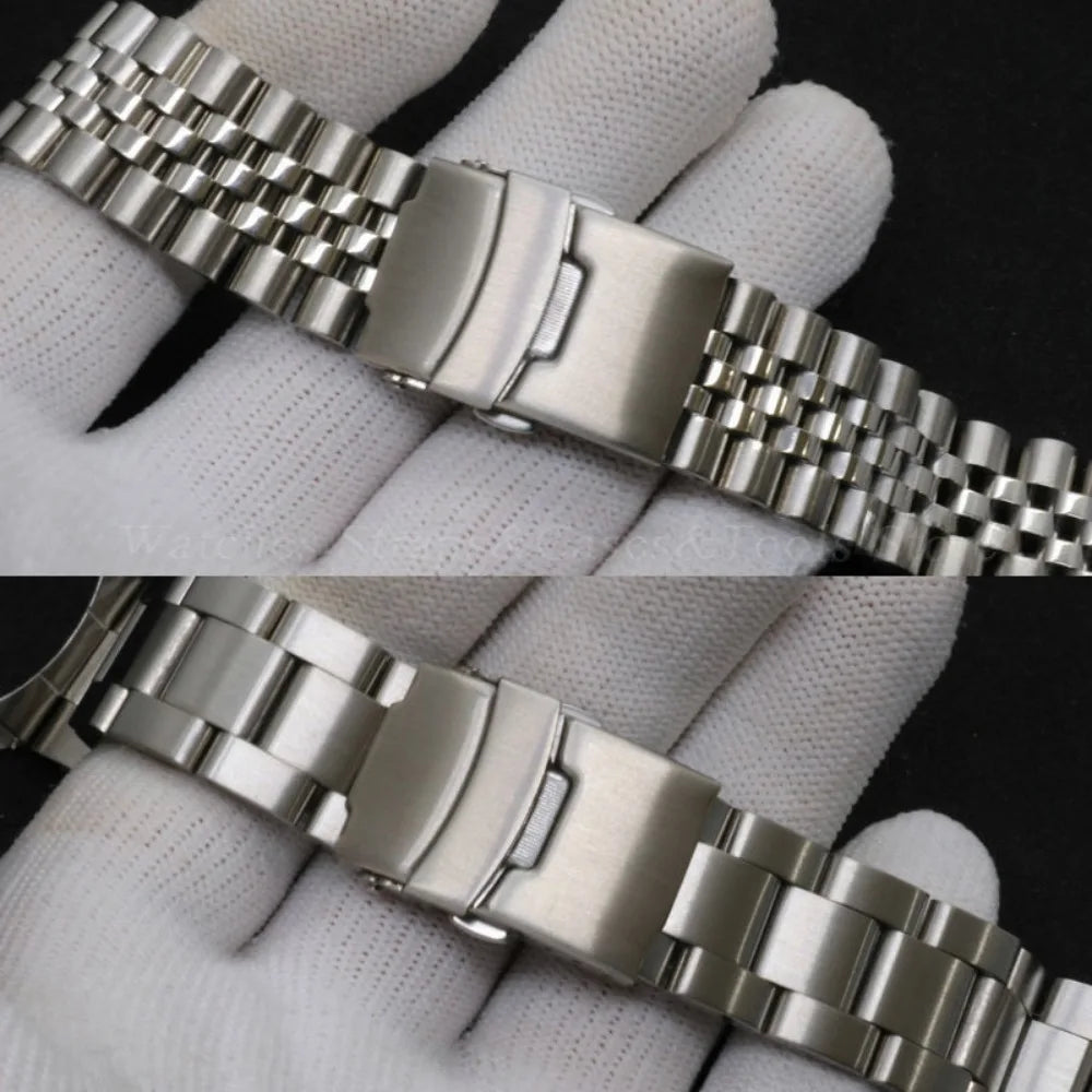 316L Stainless Steel Watch Strap for Seiko SKX Series – Oyster/Jubilee (20-22mm)