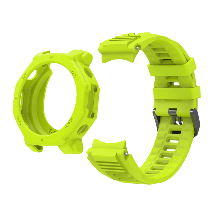 Silicone Strap & Protective Case for Amazfit T-Rex 3 Pro – 48mm Replacement Band