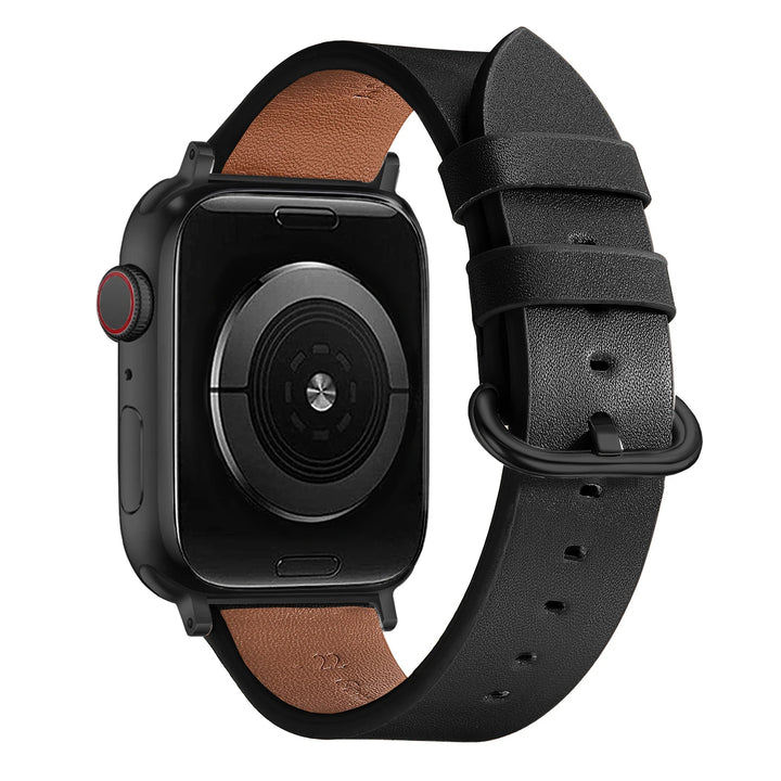 Leopard Leather Apple Watch Band for Women 38–49mm