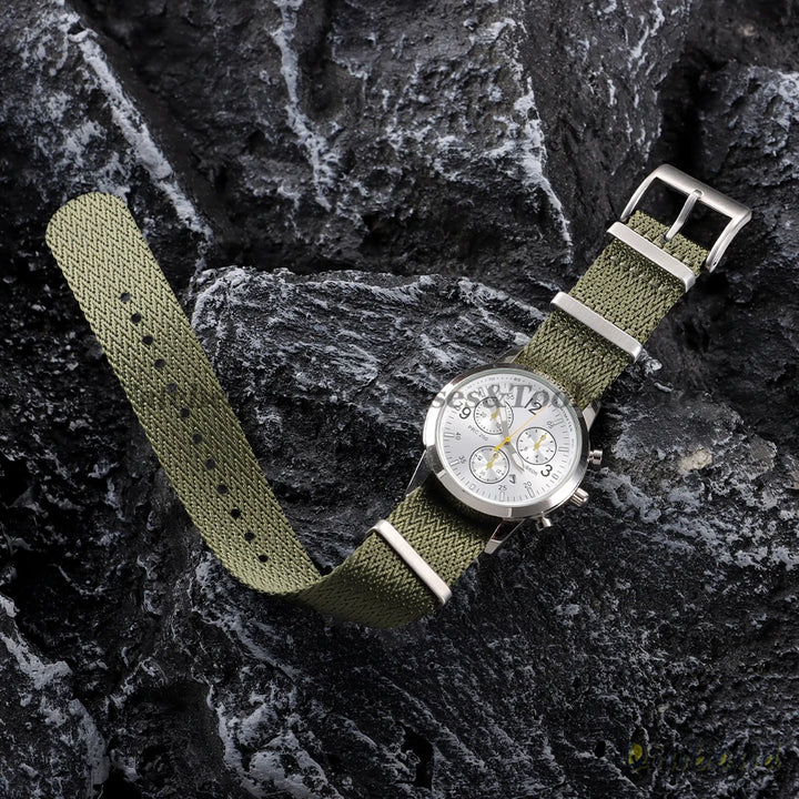 Military Nylon Watch Strap – 18-22mm