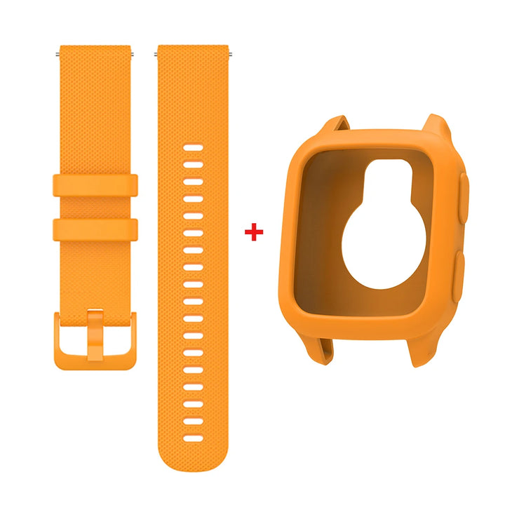20mm Silicone Strap for Garmin Venu SQ/Venu 2 Plus & Amazfit Bip S/U