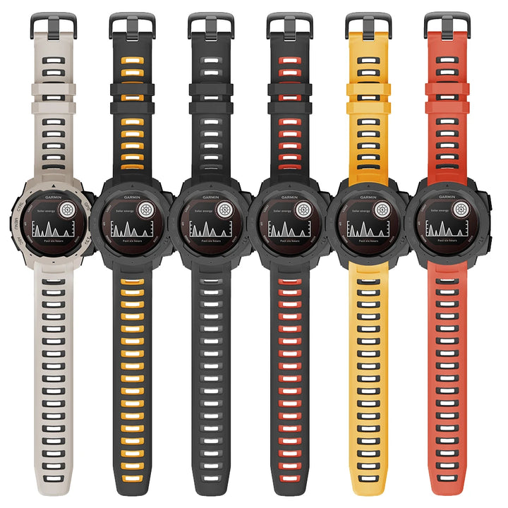 Soft Silicone Strap for Garmin Instinct (All Models)