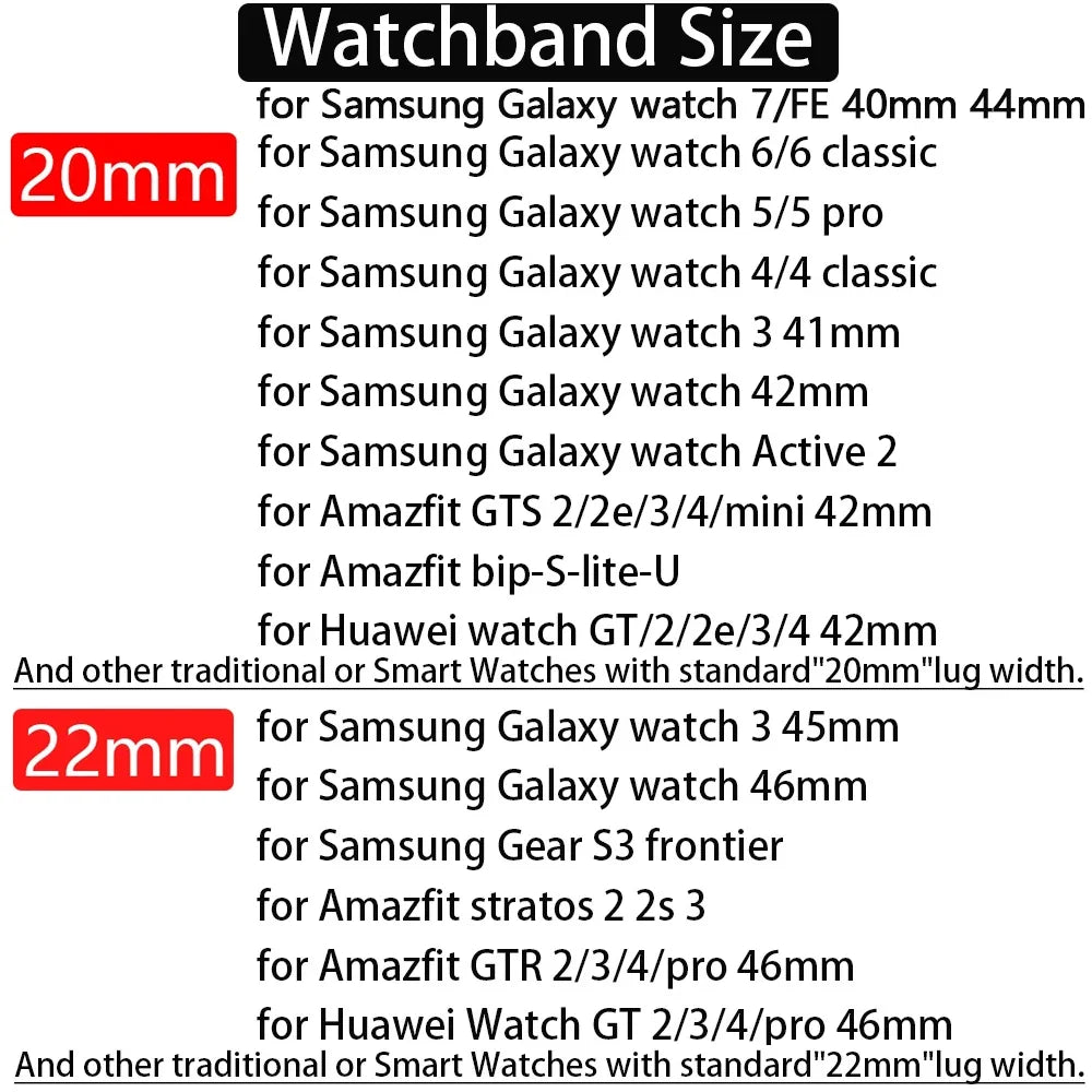 20/22mm Galaxy & Huawei Strap