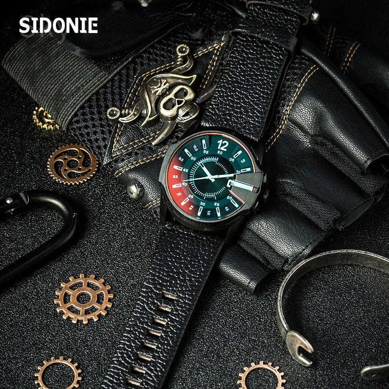 Genuine Leather Watch Strap for Diesel (22–30mm)