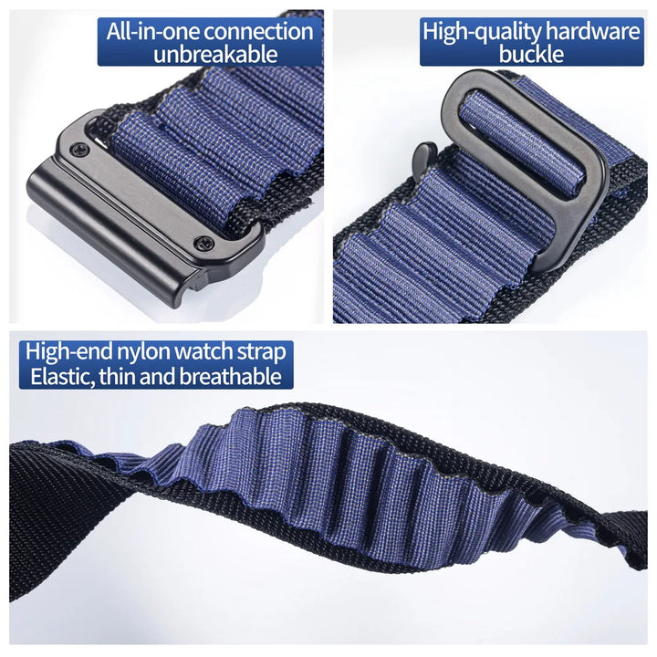 HEMSUT Nylon Quickfit Watch Band for Garmin (20-26mm)