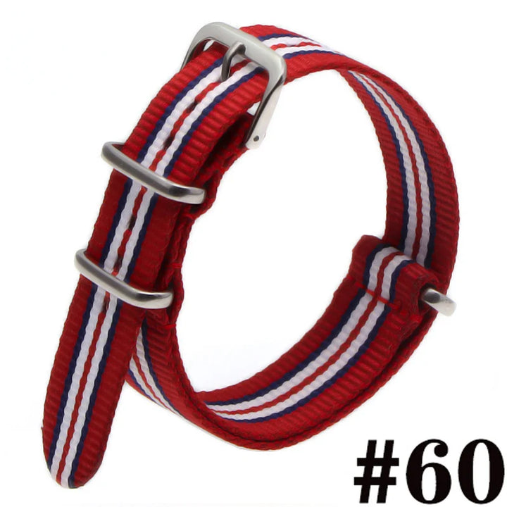 Waterproof Nylon Watch Strap (16-22mm)