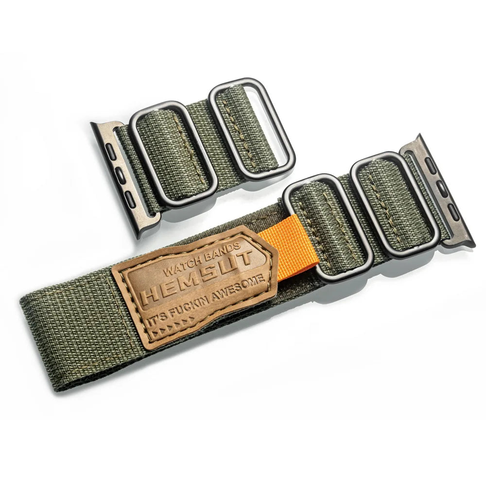 Compatible with Apple Ultra 49MM Straps 38 40 41 42 44 45 49MM Fashion Nylon Watch bands For Iwatch 8 7 5 6 SE