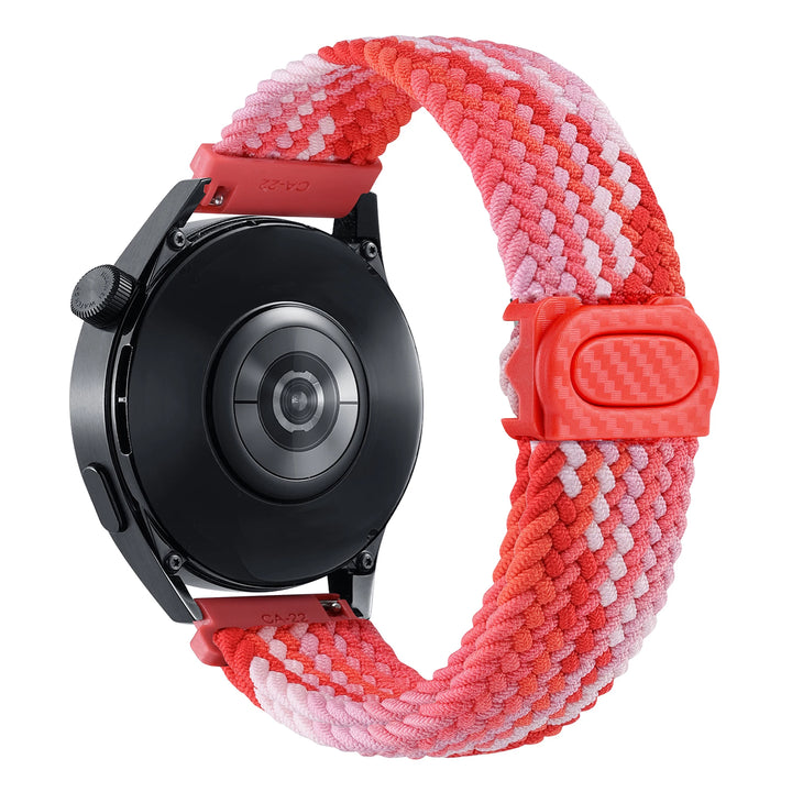 Nylon Braided Loop Watch Strap 20-22mm for Samsung Galaxy Watch & Huawei GT Series
