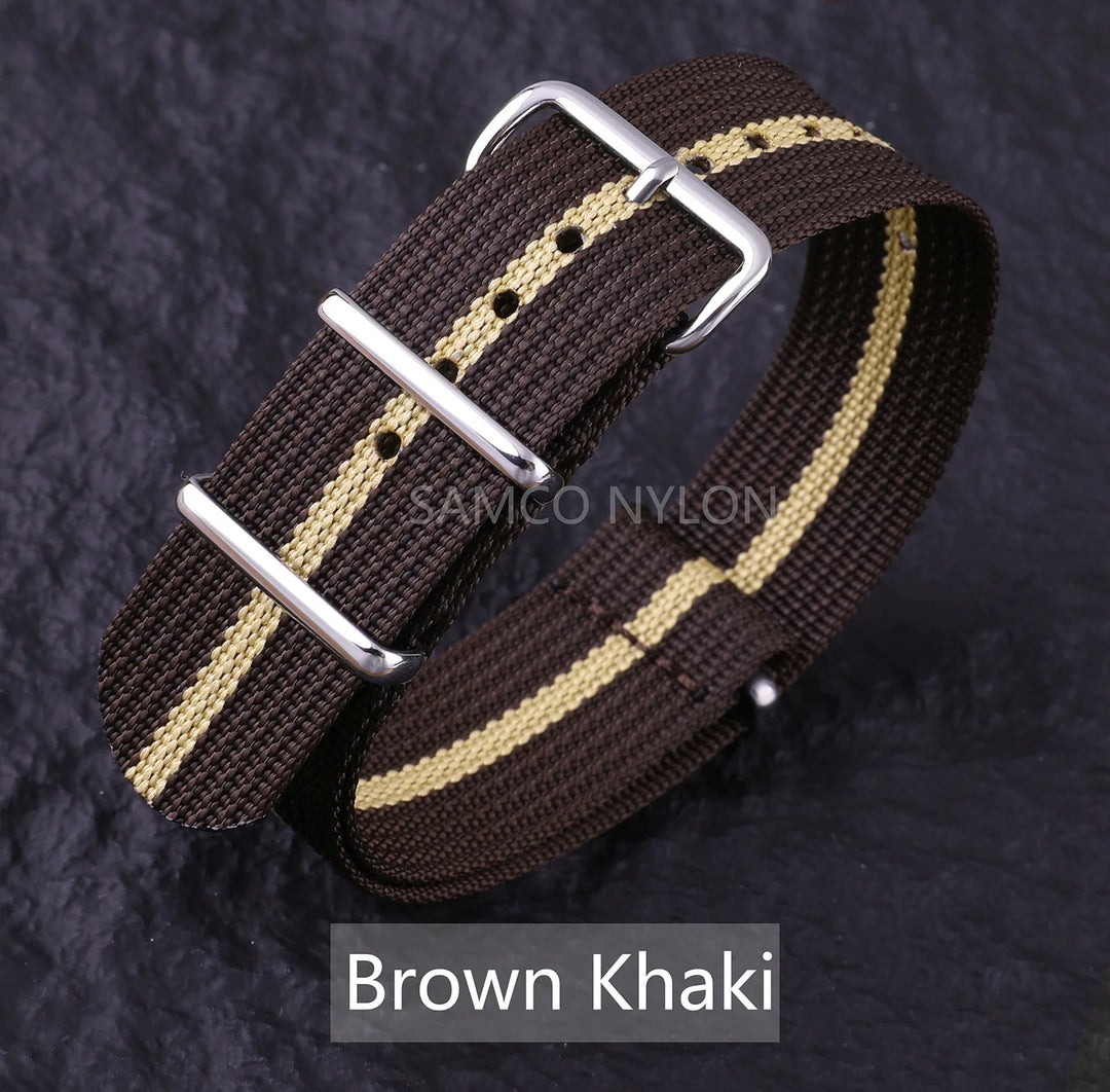 Military Nylon Watch Strap 20–22mm
