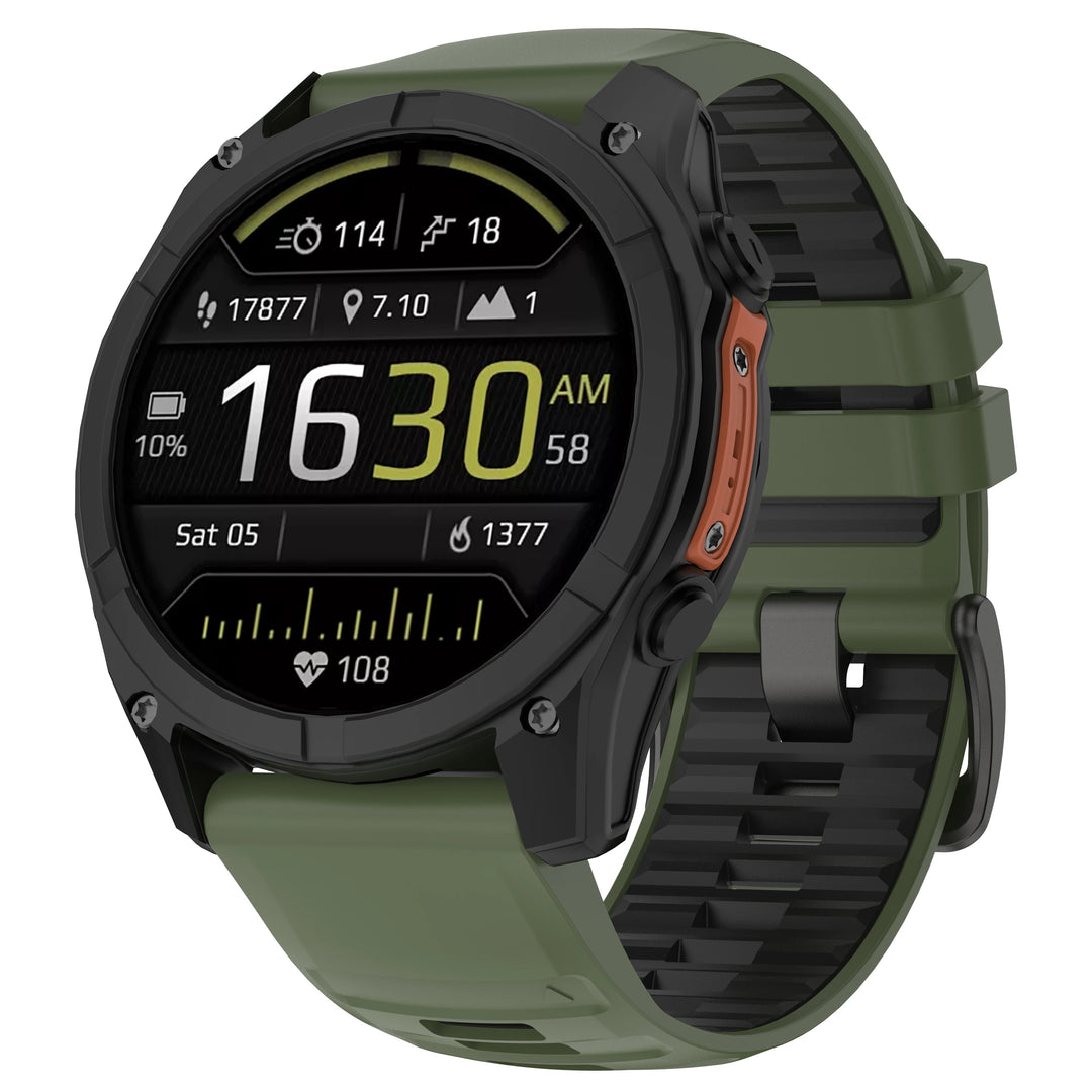 QuickFit Silicone Strap for Garmin Fenix & Epix (22-26mm)