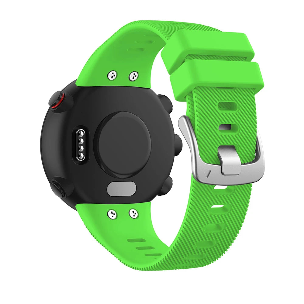 Silicone Replacement Strap for Garmin Forerunner 45/45S & Swim 2
