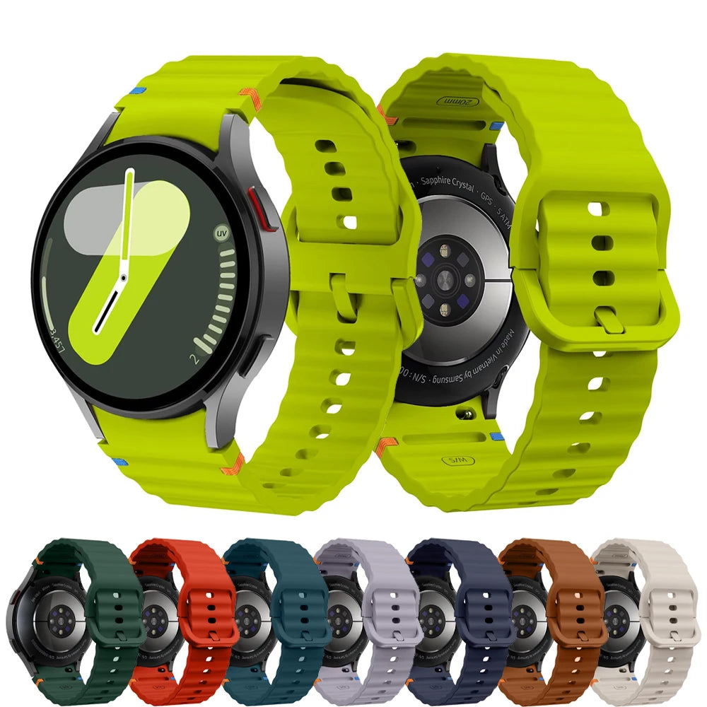 Silicone Sport Strap for Samsung Galaxy Watch 40-44mm