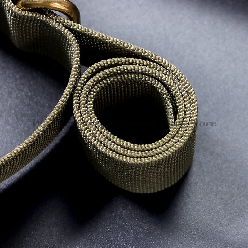 Sailcloth Nylon Watch Strap with Ring Buckle (18–24mm)