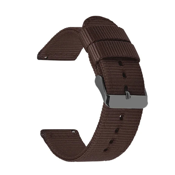18mm 20mm 22mm 24mm Quick Release Watch Band Canvas Nylon Watch Strap for Garmin Fenix 5x Gps for Huawei Gt2 Wristband Bracelet