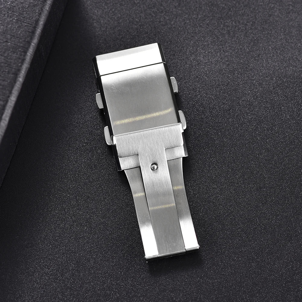 316L Stainless Steel Folding Watch Buckle (18-22mm)