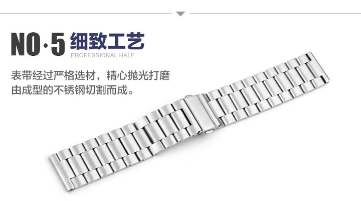 Stainless Steel Watch Band for Samsung Gear S3 – 18–24mm, 42/46mm