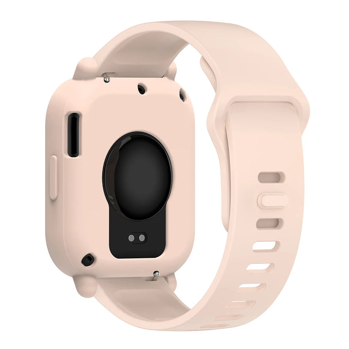 Silicone Strap with Protective Case for Redmi Watch 5 Active