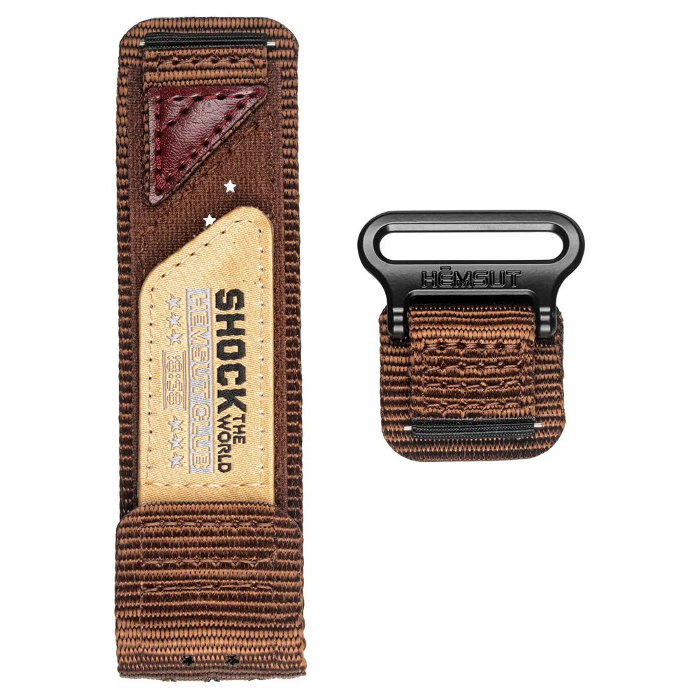 HEMSUT Quick-Release Nylon Strap for Suunto (20-24mm)