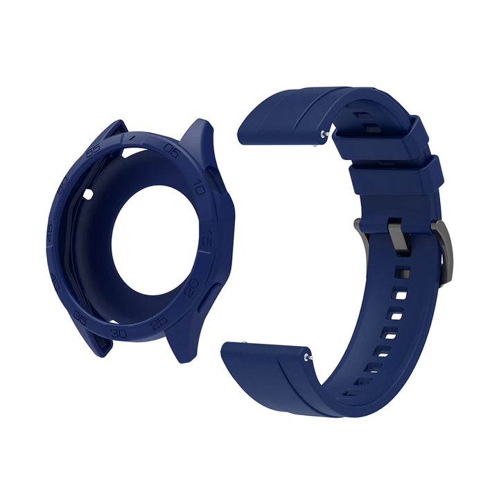 Silicone Strap & Protective Case for Huawei Watch GT4/GT5/GT6 – 46mm