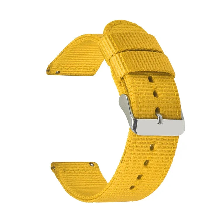18mm 20mm 22mm 24mm Quick Release Watch Band Canvas Nylon Watch Strap for Garmin Fenix 5x Gps for Huawei Gt2 Wristband Bracelet