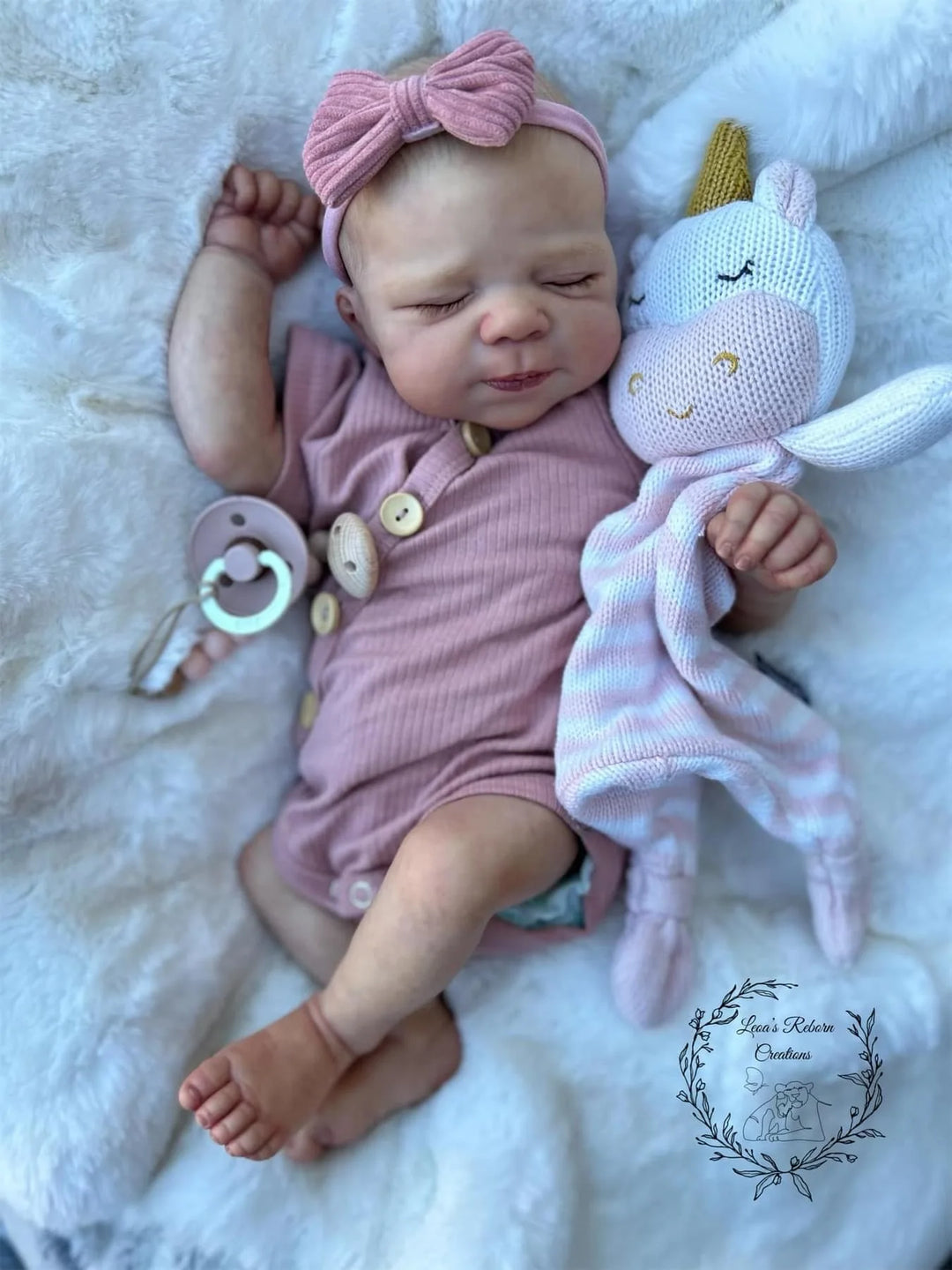 19″ Pascale Realistic Reborn Baby Doll – Soft Body Lifelike Newborn