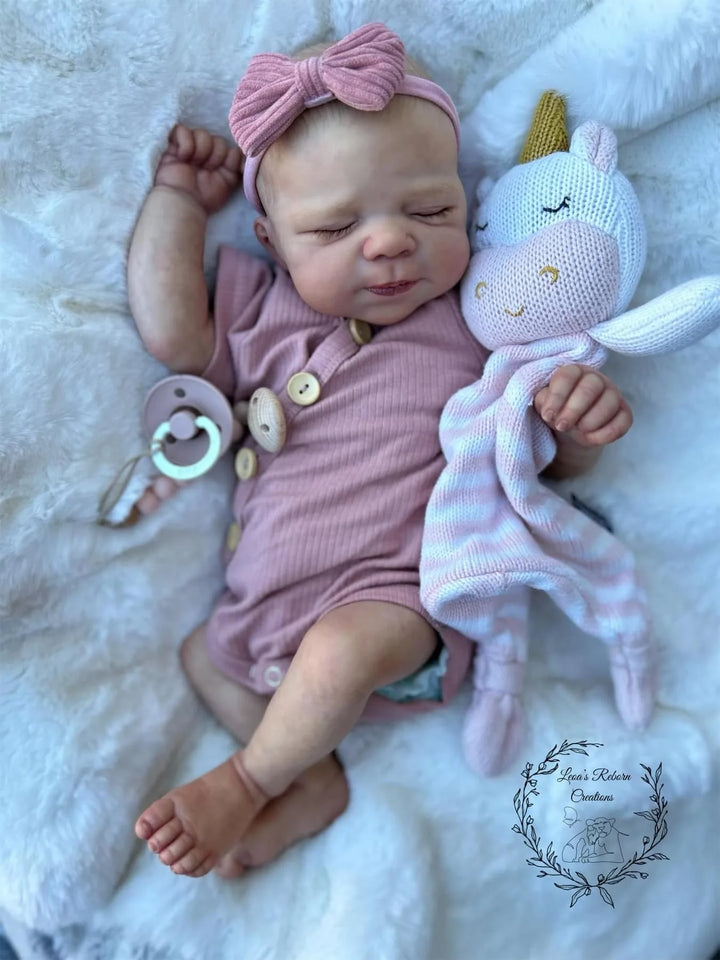 19″ Pascale Realistic Reborn Baby Doll – Soft Body Lifelike Newborn