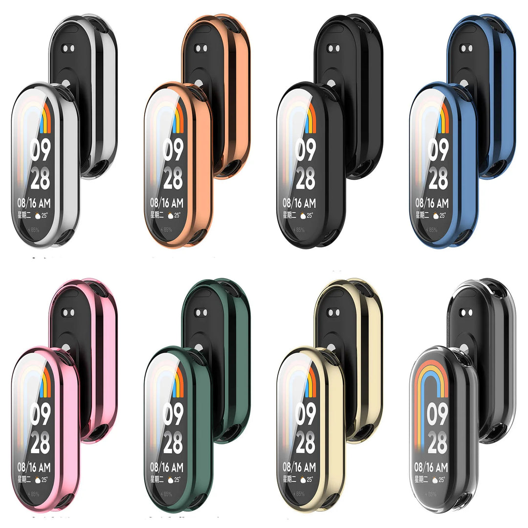 Xiaomi Mi Band 8/9/10 TPU Full Screen Protective Case